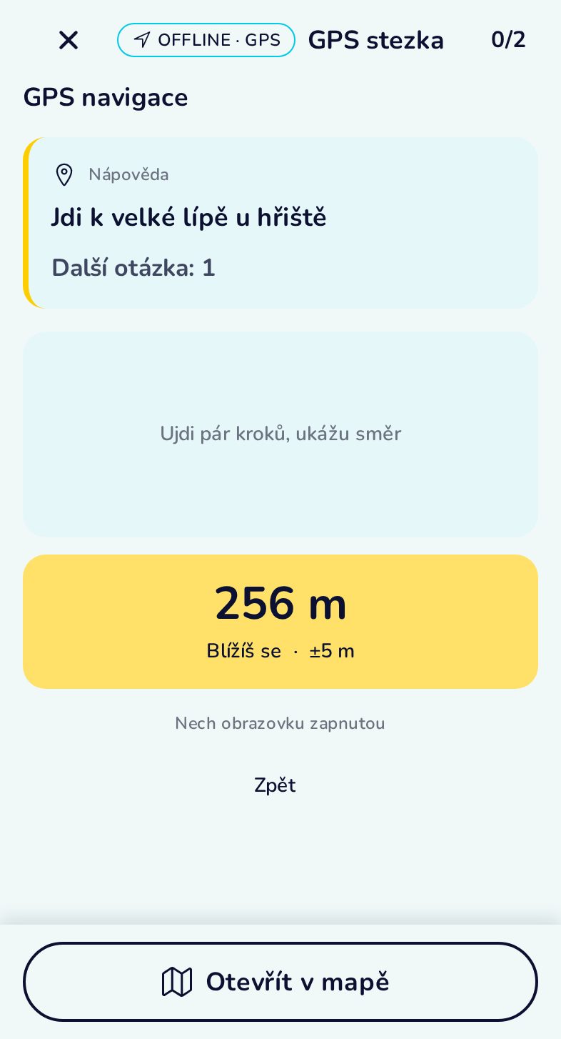 Všechny díly — stezka začíná