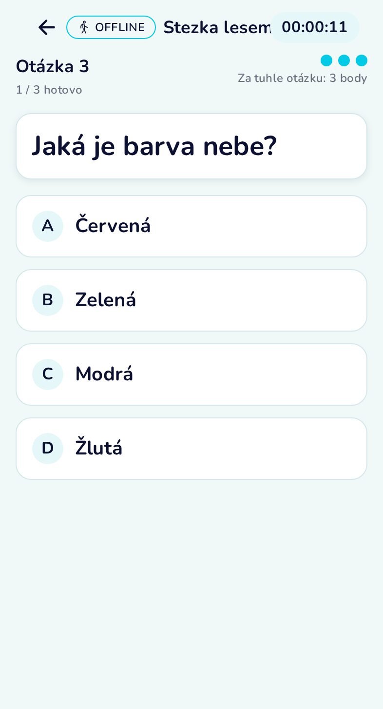 Jeden kód, více stezek