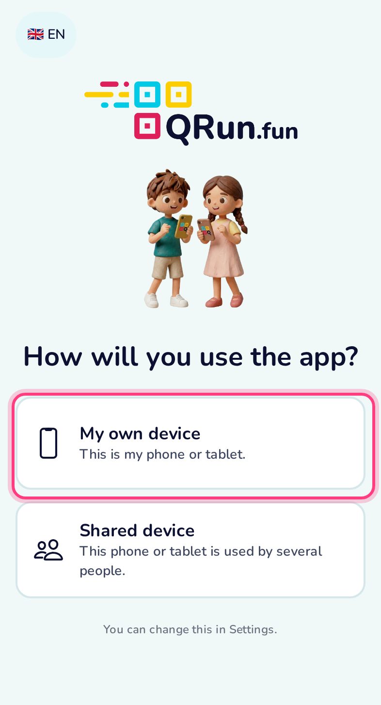 Whose device is it?